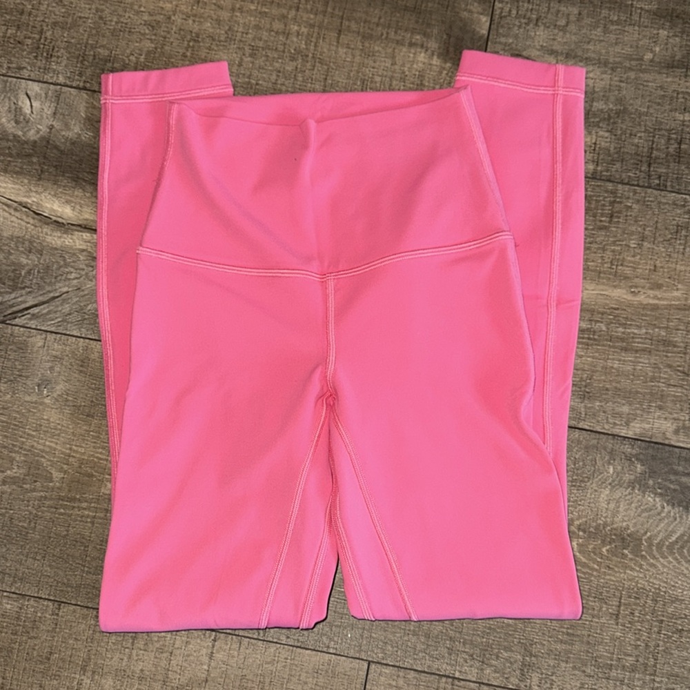 Lululemon Align Double Lined High Waisted Pink Le… - image 2